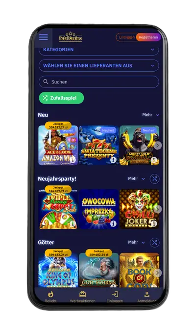 Total casino mobile app
